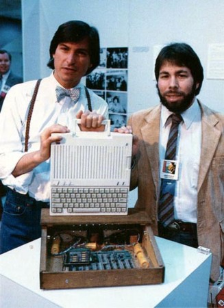 Steve Jobs und Stephen Wozniak, die Väter von Apple (Quelle: Macprime.ch)