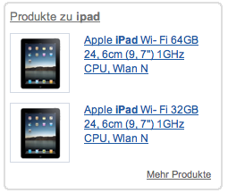 Apple iPad im T-Online Shop