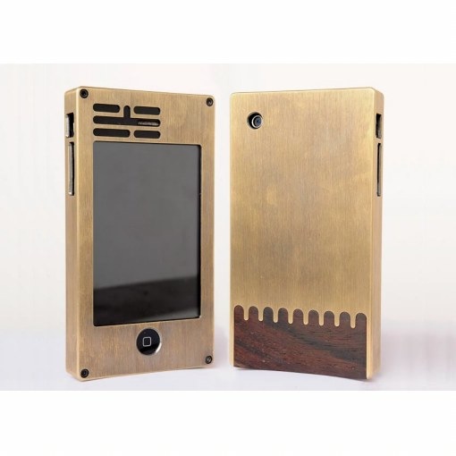 Exovault: iPhone-Case aus Metall und Holz