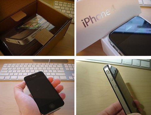 iPhone4 unboxing