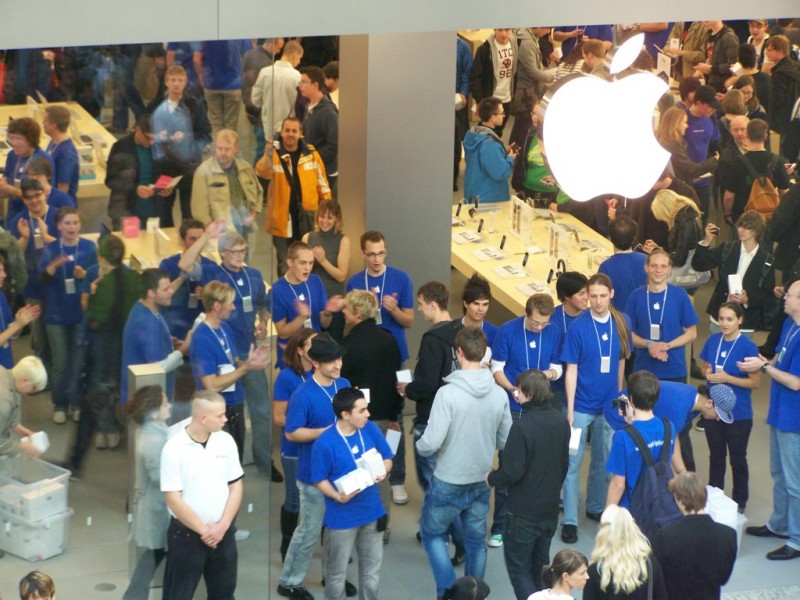Eröffnung des Apple Stores in Oberhausen