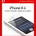 Das iPhone 4S bei Vodafone vorbestellen