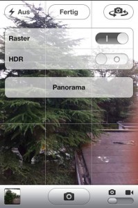 Versteckte Funktionen in iOS 5: Panorama-Funktion