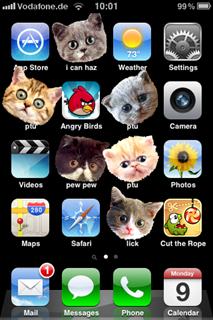iPhoneception: Katzen