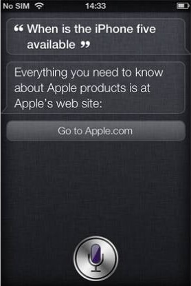 Witzige Frage an Siri (iPhone 4S): Wann kommt das iPhone 5