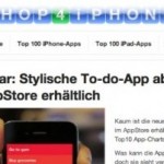 Shop4iPhones-Preview: Startseite