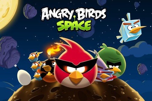 Angry Birds mit der NASA im Weltall