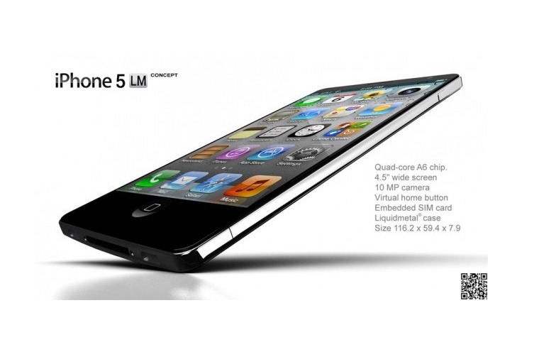 Konzept: Das neue iPhone 5 aus Flüssigmetall