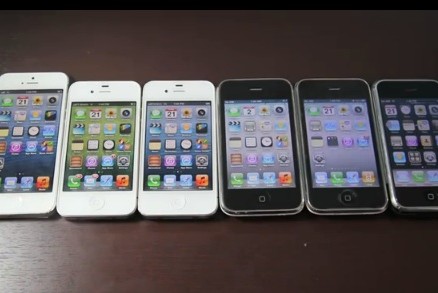 Video: Alle iPhones im Vergleich: iPhone 2G, iPhone 3G, iPhone 3 GS, iPhone 4, iPhone 4S und iPhone 5